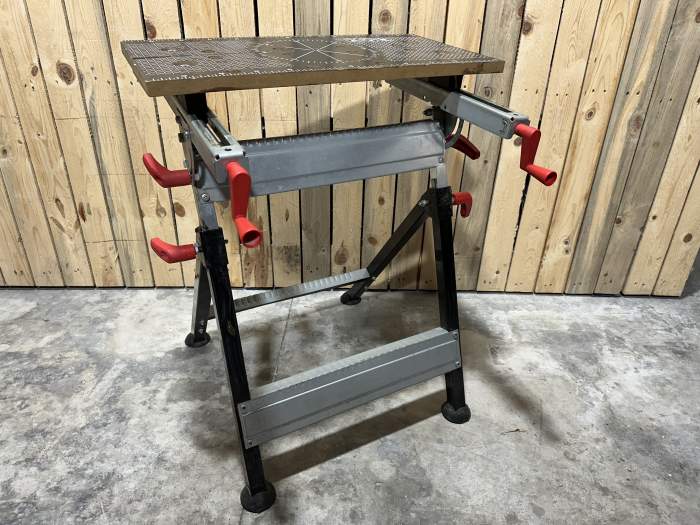 MESA DE TRABAJO PLEGABLE KWB 60X60X80
