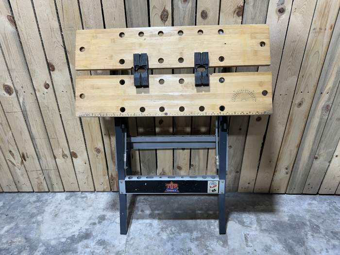 MESA DE TRABAJO PLEGABLE TOP CRAFT 70X50X80