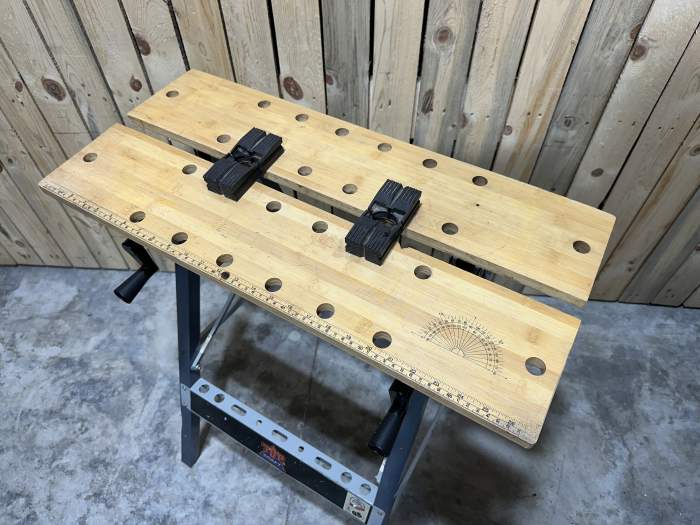 MESA DE TRABAJO PLEGABLE TOP CRAFT 70X50X80