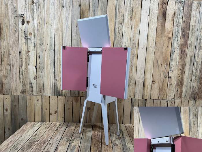 ARMARIO JOYERO ROSA 92x34x26cm