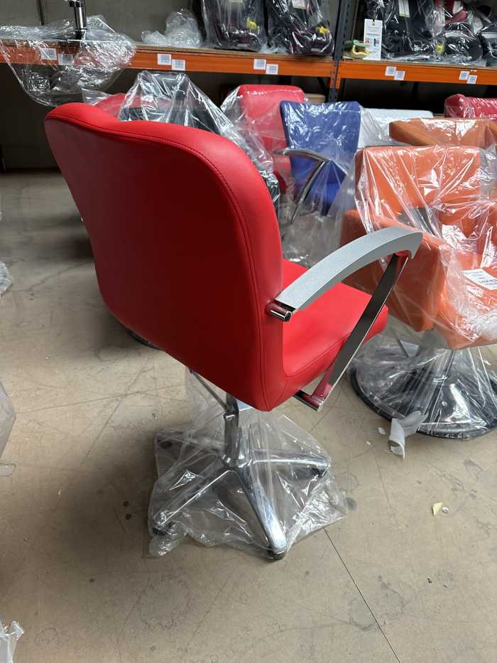 SILLON COMPLETO OK302 ROJO PIE ESTRELLADO - QrBox.es