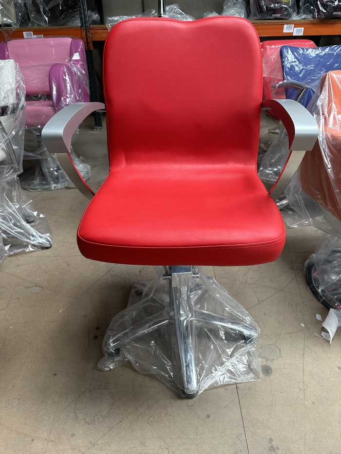 SILLON COMPLETO OK302 ROJO PIE ESTRELLADO - QrBox.es