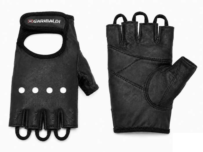 Guantes De Cuero Cortos Garibaldi