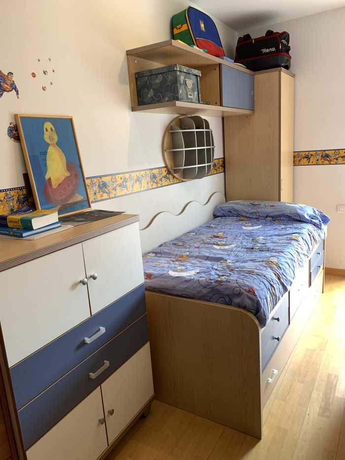 HABITACIÓN INFANTIL COMPLETA AZUL - QrBox.es