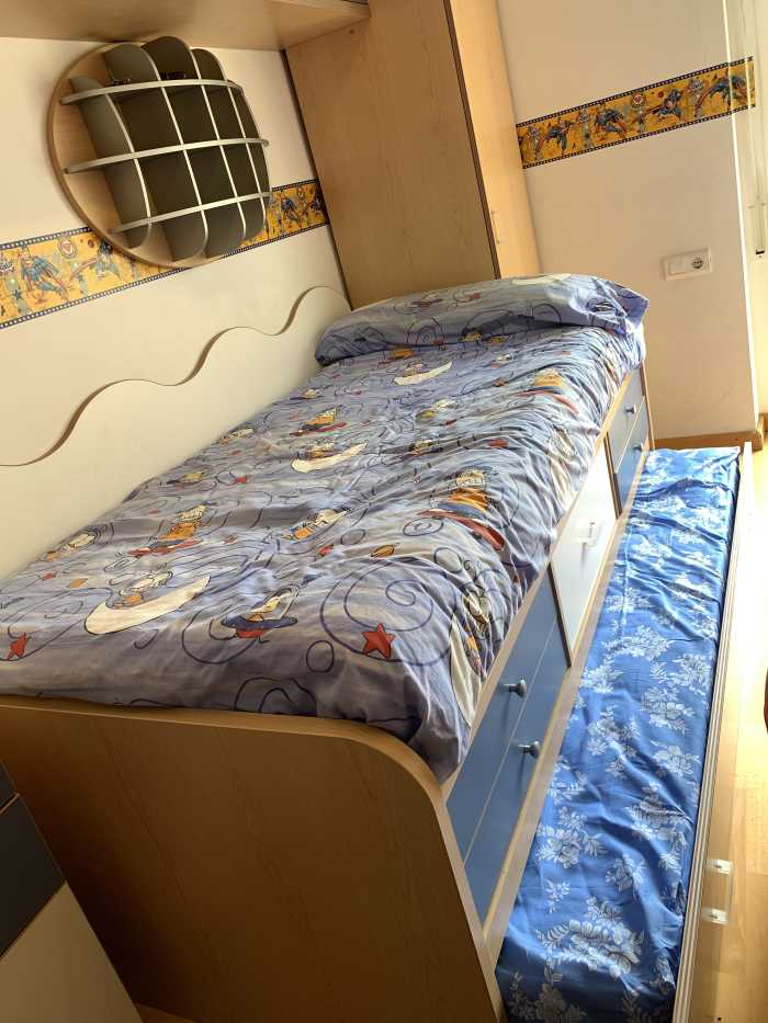 HABITACIÓN INFANTIL COMPLETA AZUL - QrBox.es