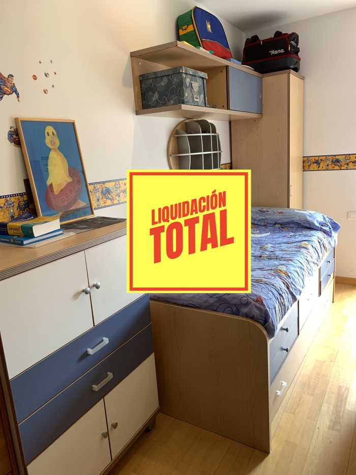 HABITACIÓN INFANTIL COMPLETA AZUL - QrBox.es