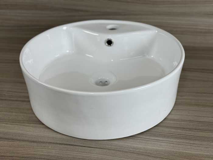 LAVABO REDONDO SOBREPUESTO 46x15CM C-138