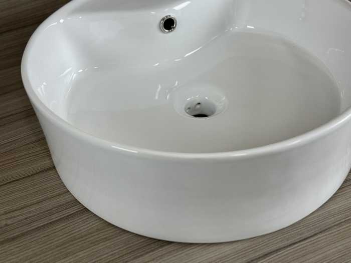 LAVABO REDONDO SOBREPUESTO 46x15CM C-138