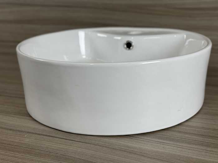 LAVABO REDONDO SOBREPUESTO 46x15CM C-138
