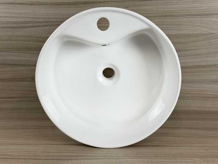 LAVABO REDONDO SOBREPUESTO 46x15CM C-138