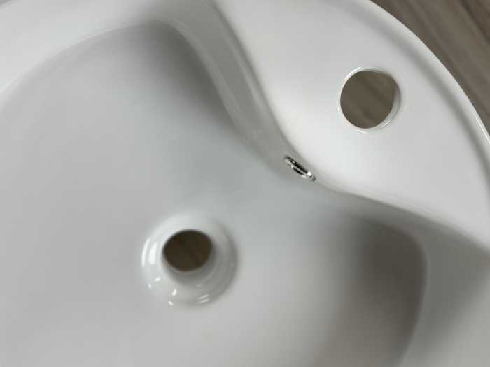 LAVABO REDONDO SOBREPUESTO 46x15CM C-138