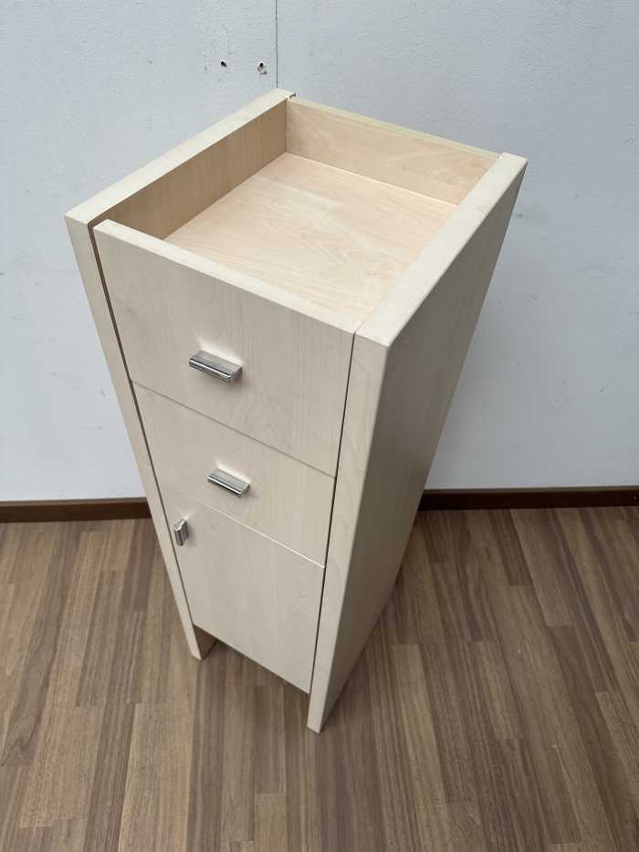 MUEBLE COLUMNA COLOR MADERA 110CM - QrBox.es