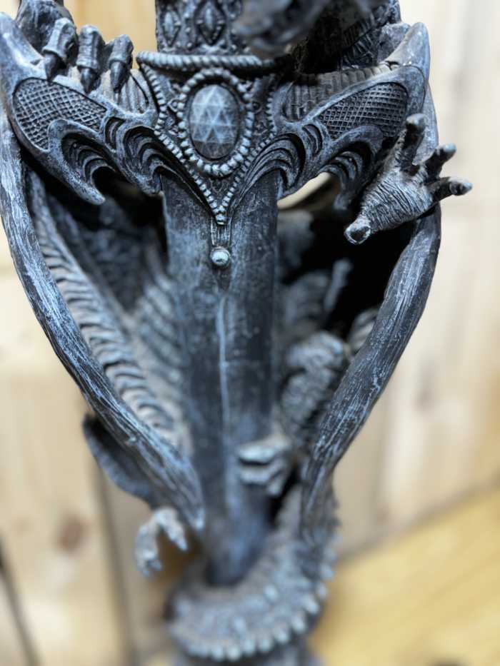 LAMPARA DRAGON 88x25x25cm - QrBox.es