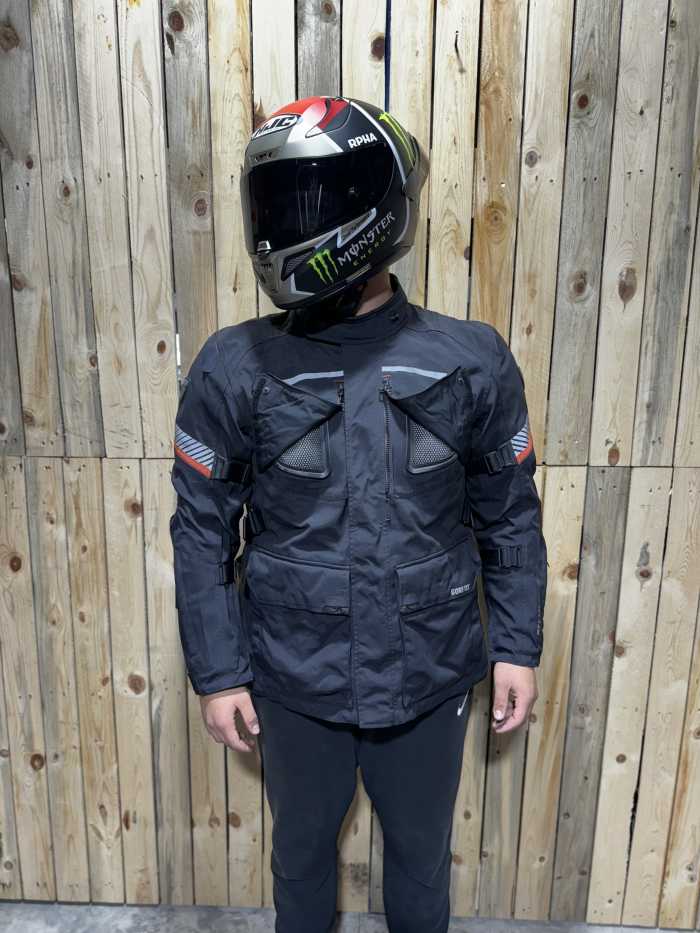 CHAQUETA T-3XL REVIT POSEIDON NEGRA