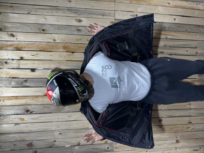 CHAQUETA T-3XL REVIT POSEIDON NEGRA