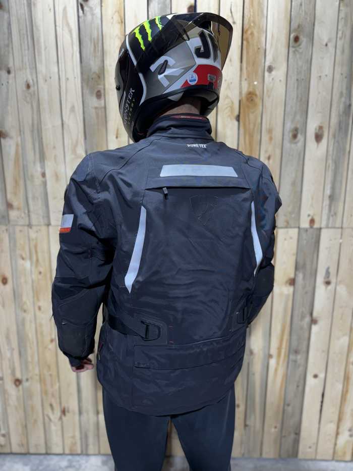 CHAQUETA T-3XL REVIT POSEIDON NEGRA