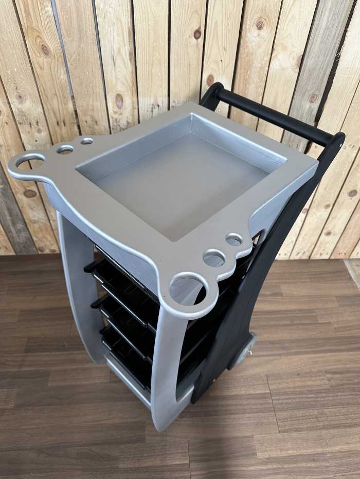 CARRITO AUXILIAR DE PELUQUERIA ZAR - QrBox.es