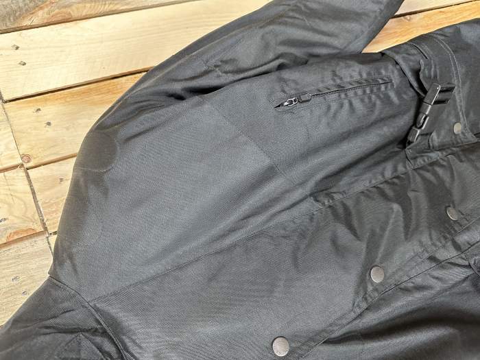 CHAQUETA T-S DE MOTO GARIBALDI NEGRA 1