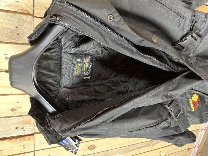 CHAQUETA T-S DE MOTO GARIBALDI NEGRA 1