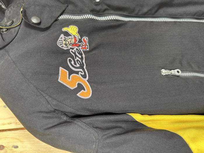 CHAQUETA T-M MOTO GARIBALDI SETE AMARILLO