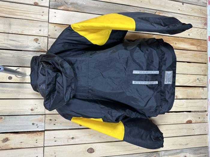 CHAQUETA T-M IMPERMEABLE TERMICO AMARILLO