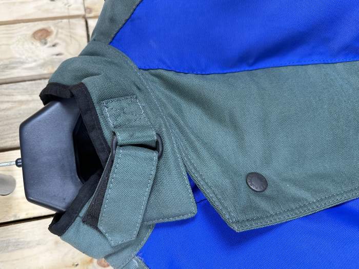 CHAQUETA T-S DE MOTO GARIBALDI AZUL