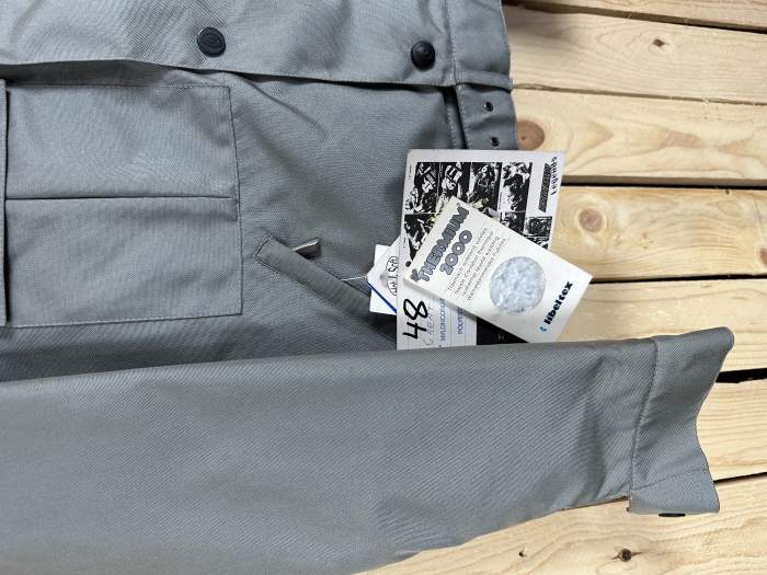 CHAQUETA T-M MOTO GARIBALDI GRIS TERM IMPERMEABLE