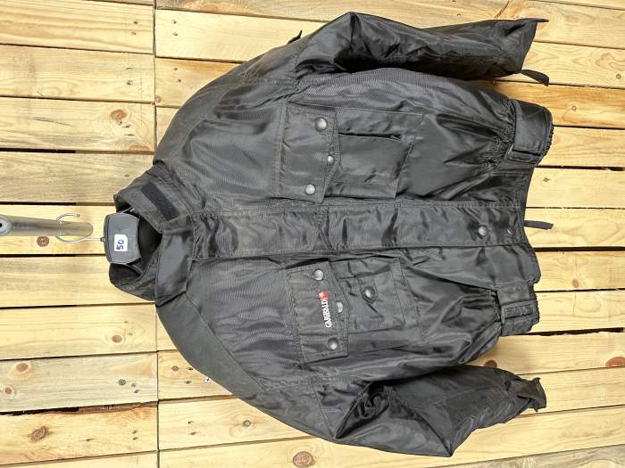 CHAQUETA T-M MOTO GARIBALDI NEGRA 2