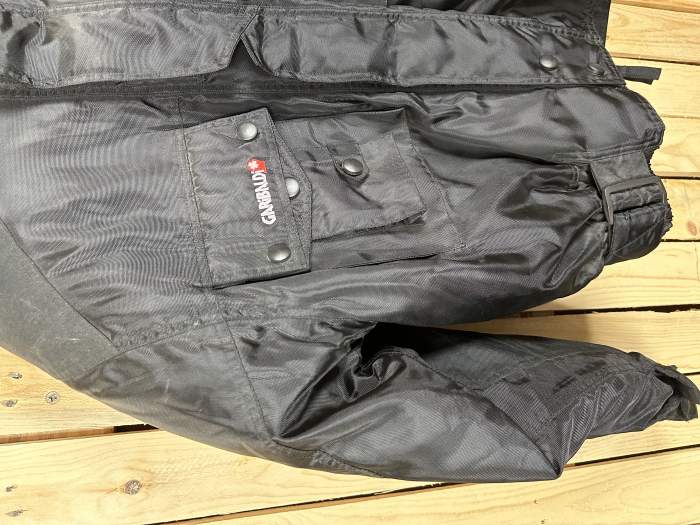 CHAQUETA T-M MOTO GARIBALDI NEGRA 2