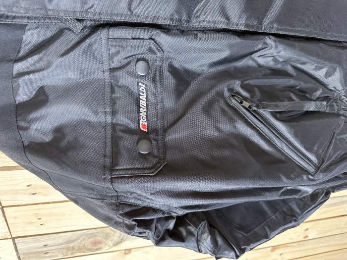 CHAQUETA T-M MOTO GARIBALDI NEGRA 1