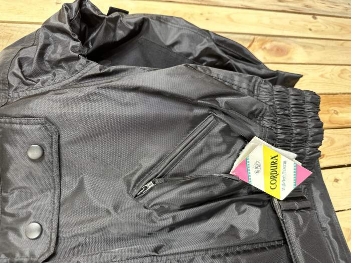 CHAQUETA T-M MOTO GARIBALDI NEGRA 1