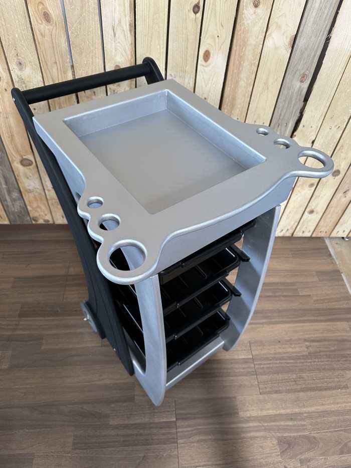 CARRITO AUXILIAR DE PELUQUERIA ZAR - QrBox.es