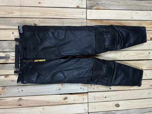 PANTALON T-XL DE CUERO PARA MOTO GARIBALDI