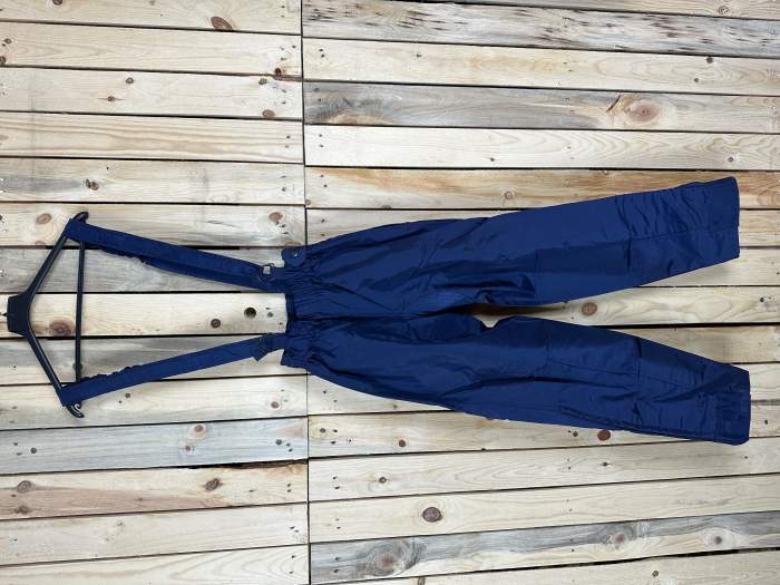 PANTALON T-M CHUBASQUERO CON TIRANTES AZUL