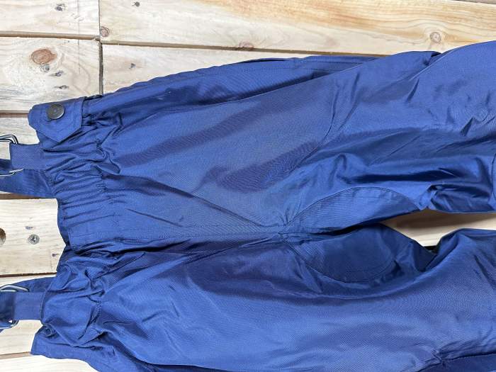 PANTALON T-M CHUBASQUERO CON TIRANTES AZUL