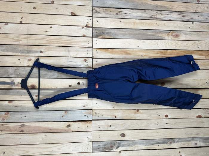 PANTALON T-M CHUBASQUERO CON TIRANTES AZUL