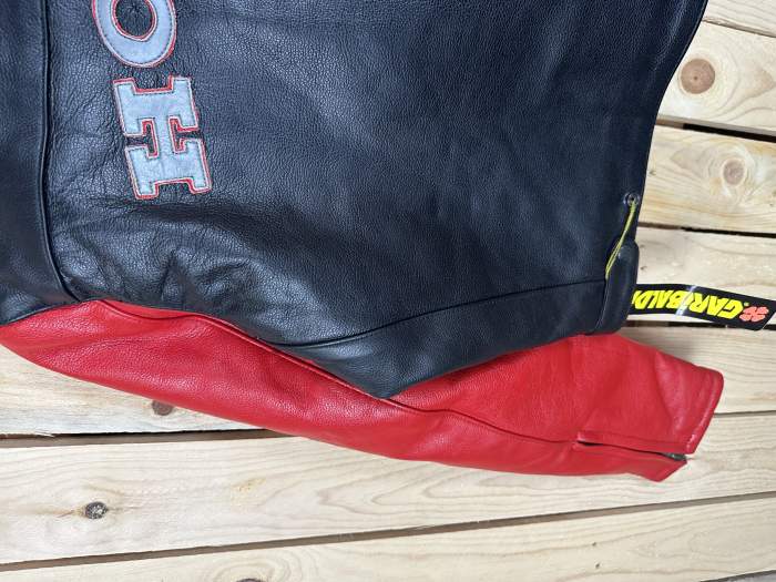 CHAQUETA T-M MOTO GARIBALDI HONDA NEGRO 48