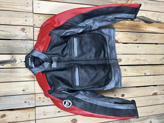 CHAQUETA T-M MOTO GARIBALDI BLUE BIKER NEGRO 1