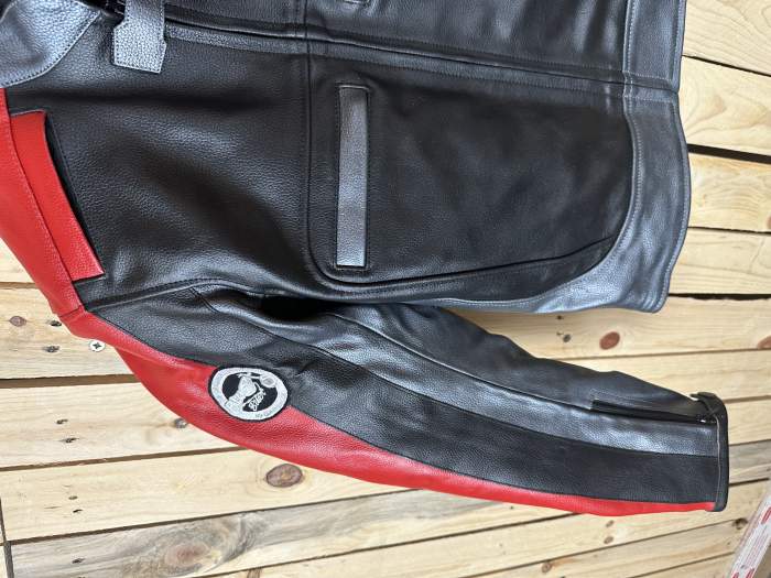 CHAQUETA T-M MOTO GARIBALDI BLUE BIKER NEGRO 1