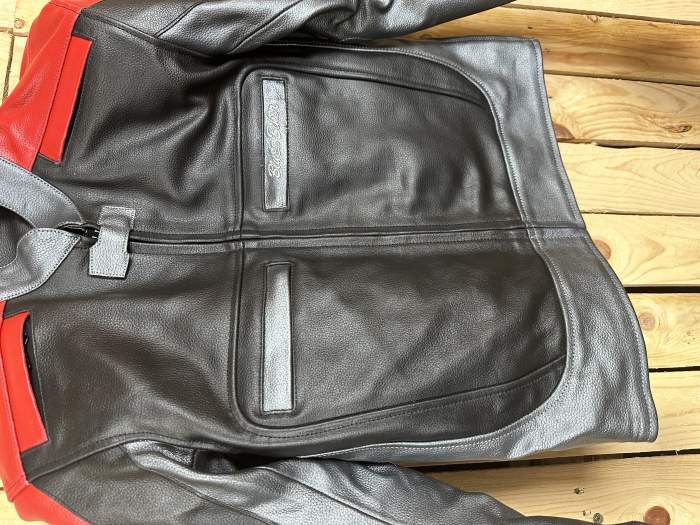 CHAQUETA T-M MOTO GARIBALDI BLUE BIKER NEGRO 1