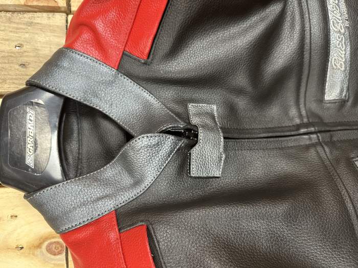 CHAQUETA T-M MOTO GARIBALDI BLUE BIKER NEGRO 1