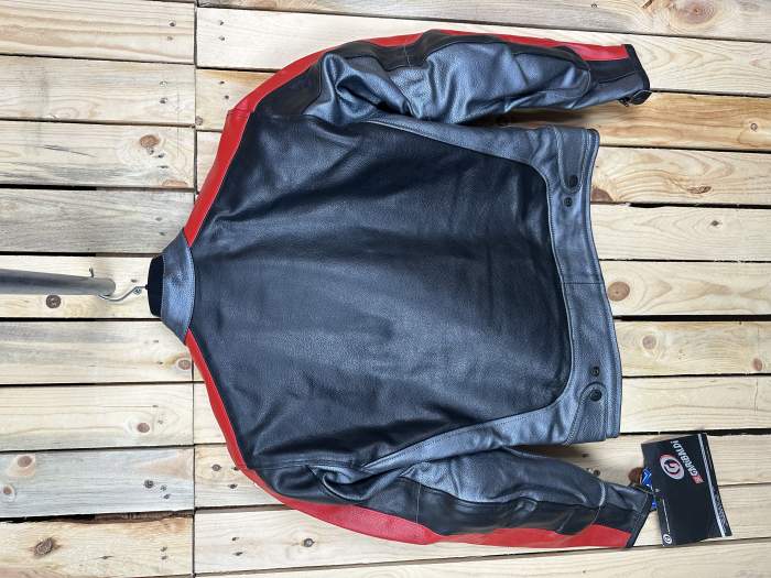 CHAQUETA T-M MOTO GARIBALDI BLUE BIKER NEGRO 1