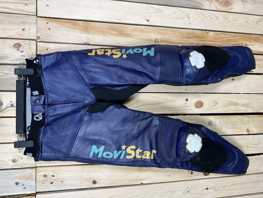 PANTALON T-S DE MOTO GARIBALDI MOVISTAR