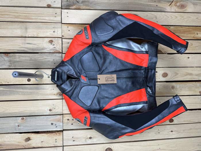 CHAQUETA T-S MOTO COMPETICION GARIBALDI ROJO 1