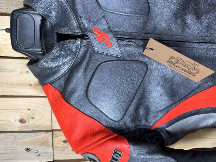 CHAQUETA T-S MOTO COMPETICION GARIBALDI ROJO B