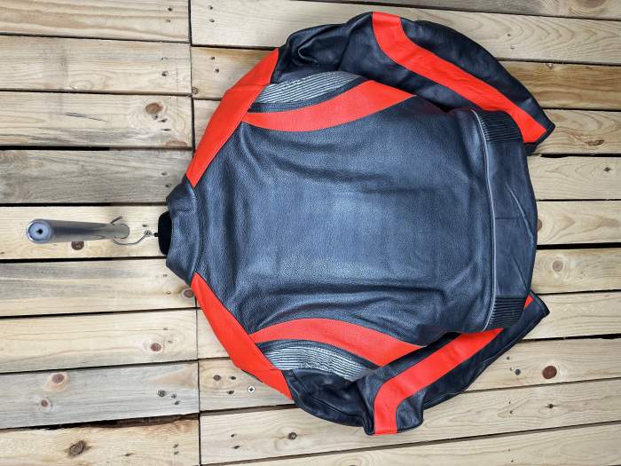 CHAQUETA T-S MOTO COMPETICION GARIBALDI ROJO B