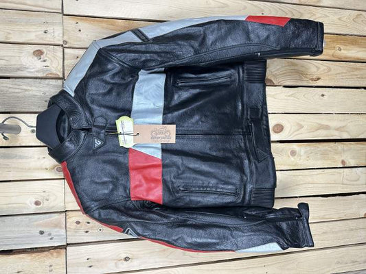 CHAQUETA T-S DE MOTO GARIBALDI NEGRA 2