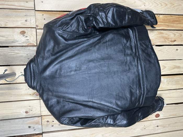 CHAQUETA T-S DE MOTO GARIBALDI NEGRA 2