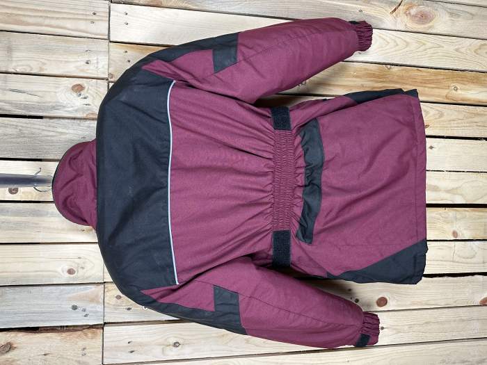 CHAQUETA T-S DE MOTO GARIBALDI GRANATE