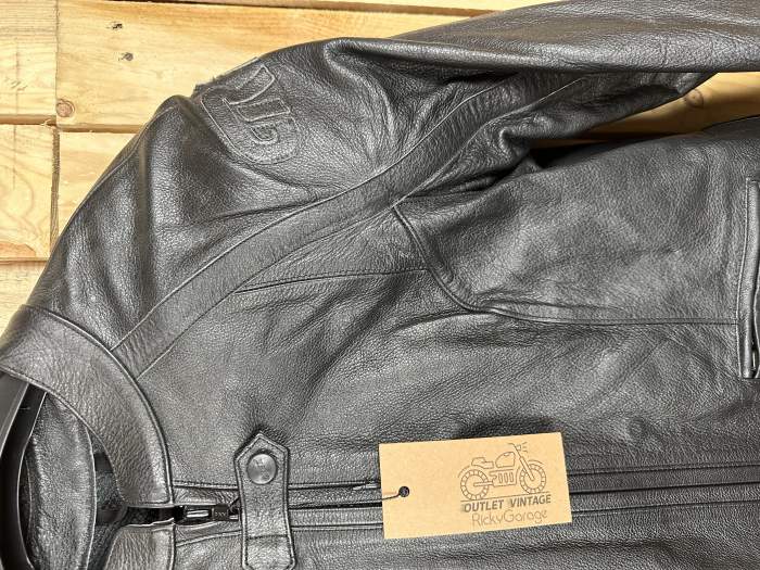 CHAQUETA T-XL DE CUERO MUJER NEGRO GREX